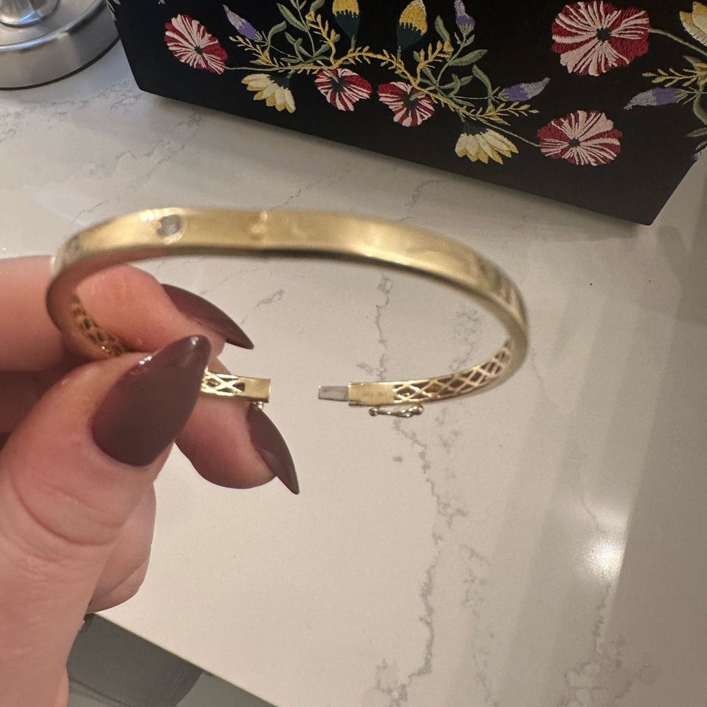 Ring Concierge Inlay Gold bracelet - Picture 4 of 7